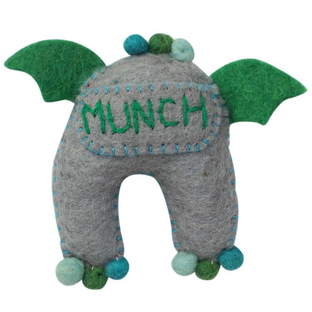 Sea-Monster Tooth Pillow by Global Groove