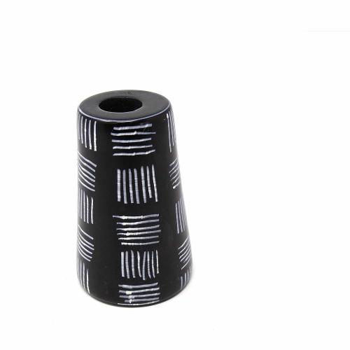 Round Soapstone Candle Holder