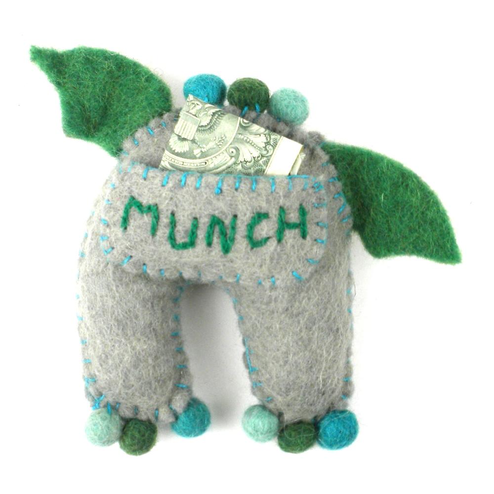 Sea-Monster Tooth Pillow by Global Groove