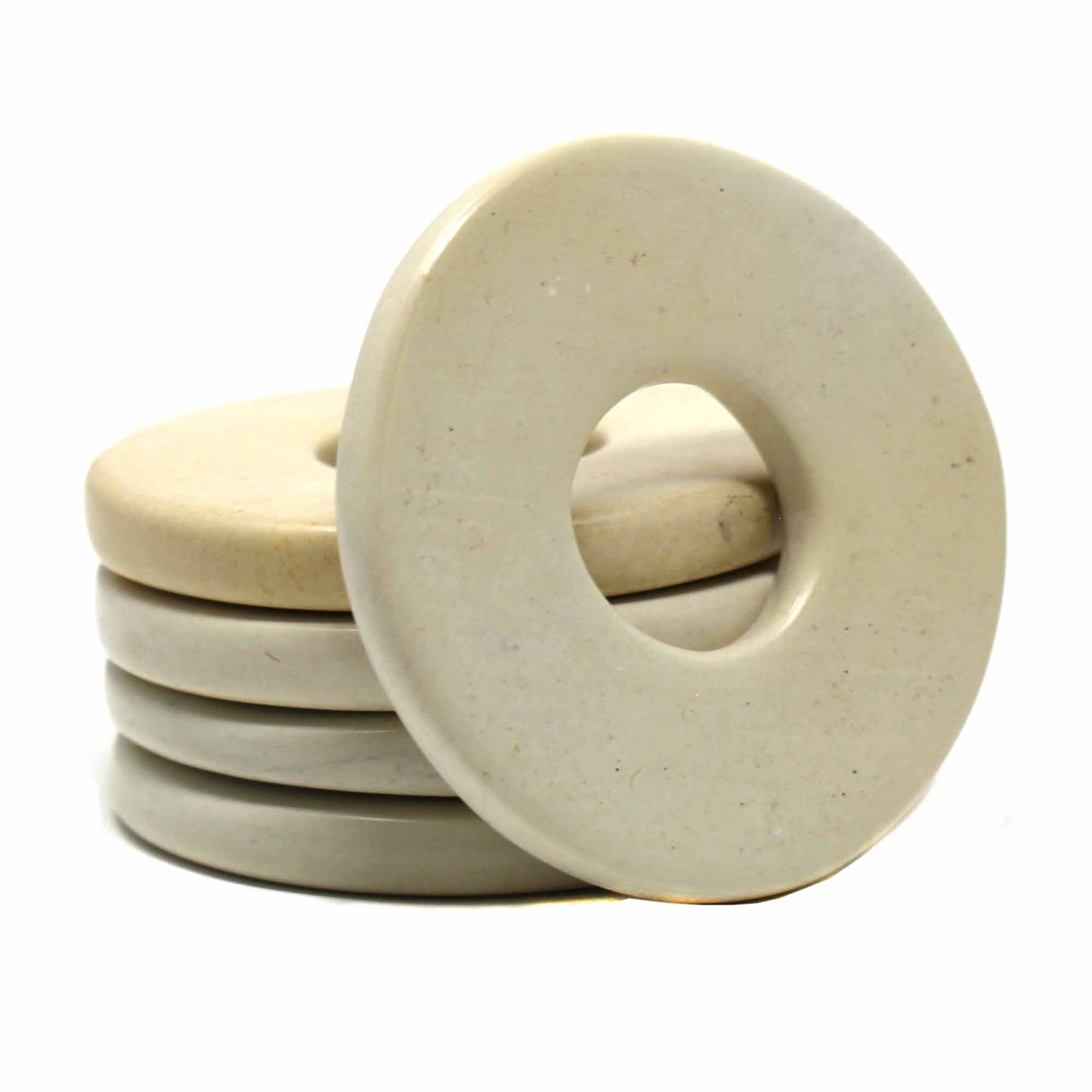 Natural Soapstone Tic-Tac-Toe Game