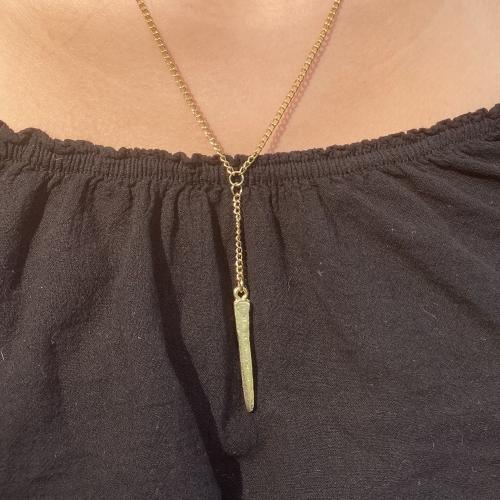 Cone Pendant Necklace