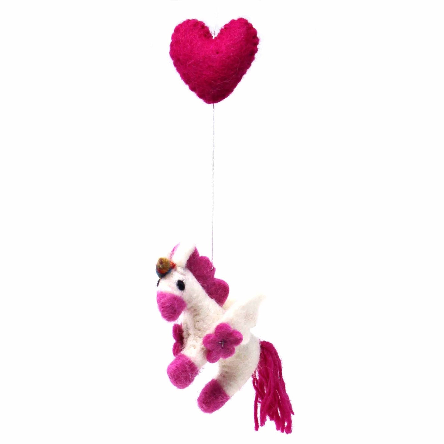 Felt Unicorn Mobile by Global Groove