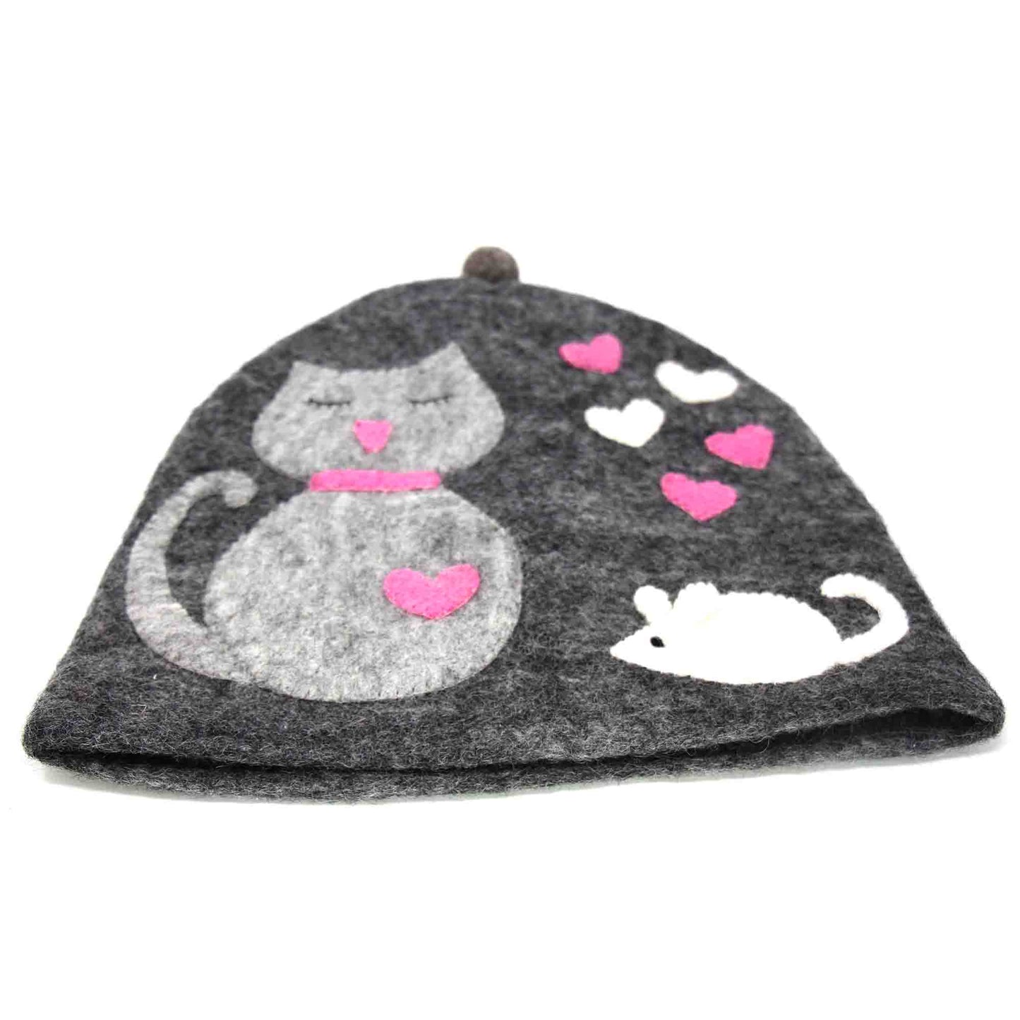 Cat Tea Cozy, Hand-Crafted Felt
