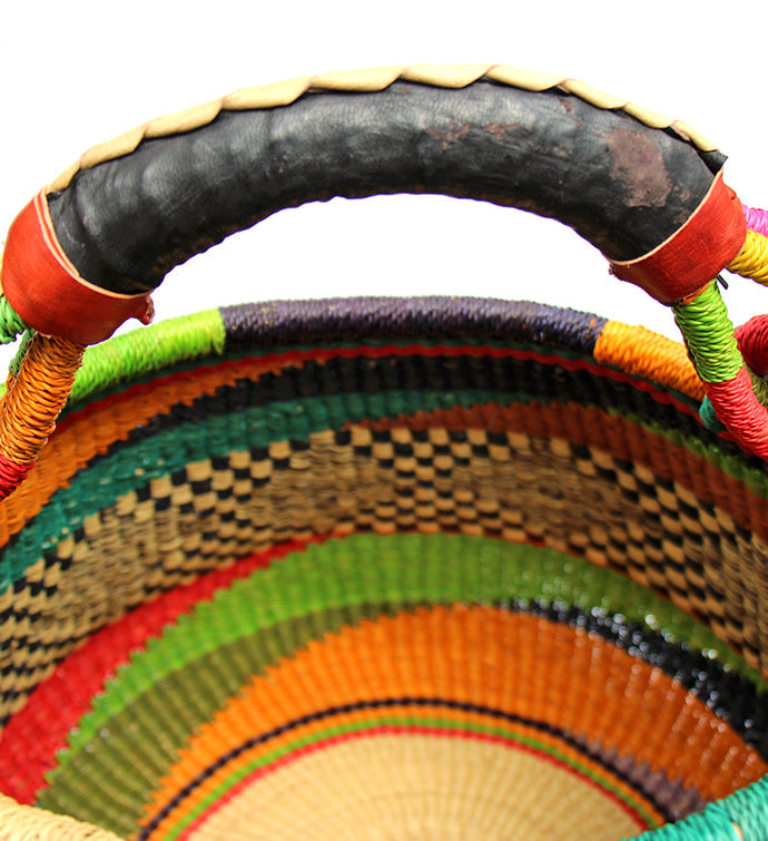 Cesta de mercado Bolga Pot Design, colores variados
