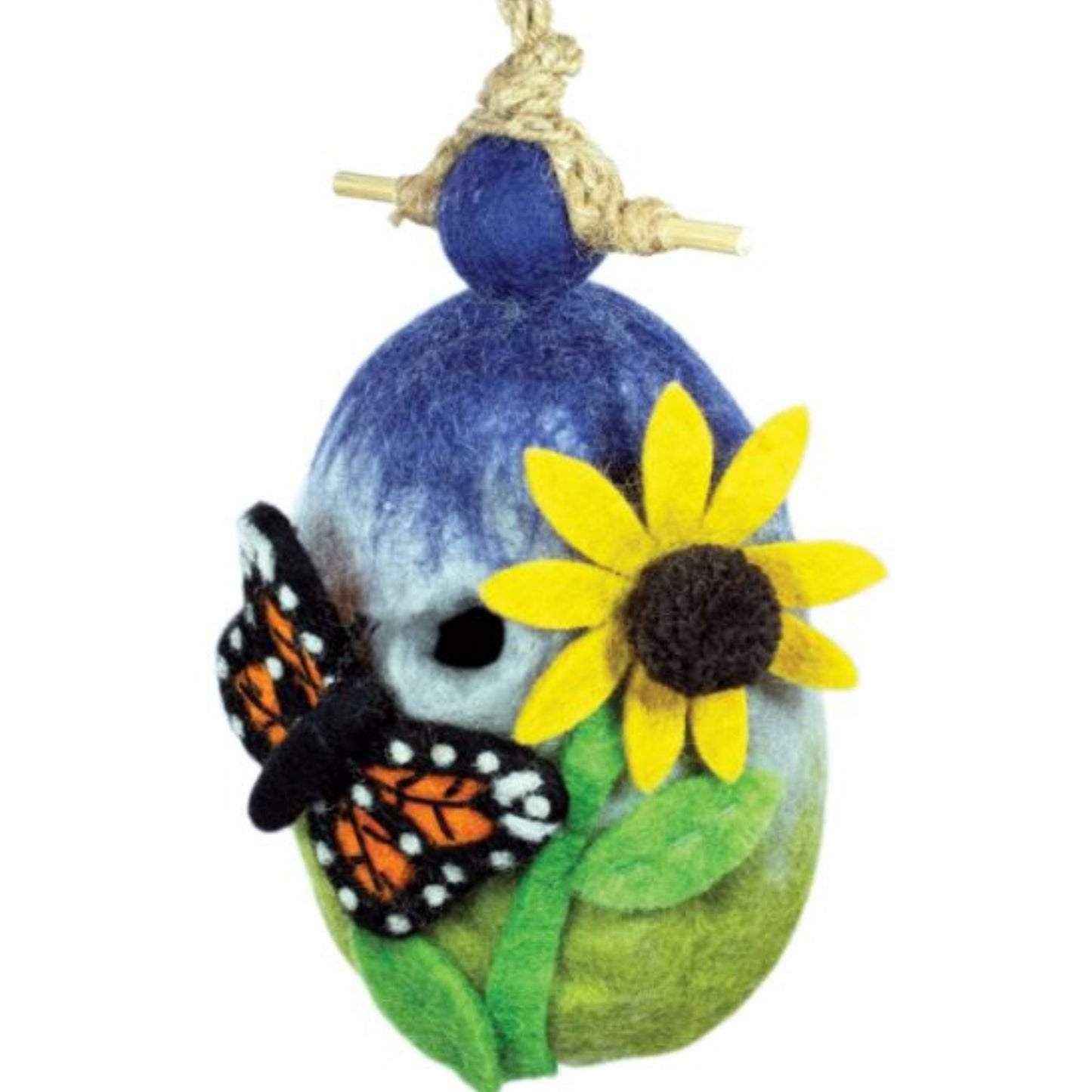 Birdhouse ~ Butterfly Garden, by Wild Woolies