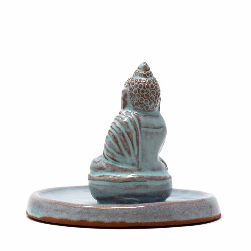 Quemador de Incienso Buda Celadón - Colección Tíbet