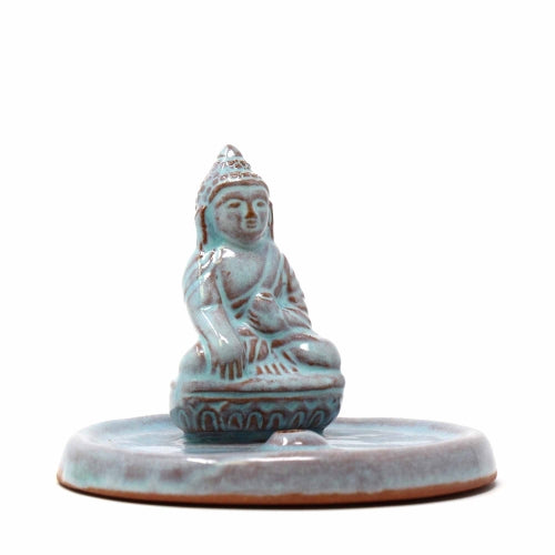 Quemador de Incienso Buda Celadón - Colección Tíbet