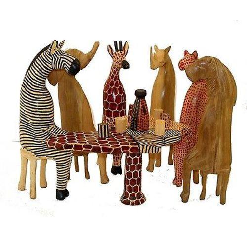 Party Animal Set and Mask Decor - Jedando Handicrafts, Kenya - Linda Kay Gifford’s - Those Nasty Women TALK! by SWEETSurvivor