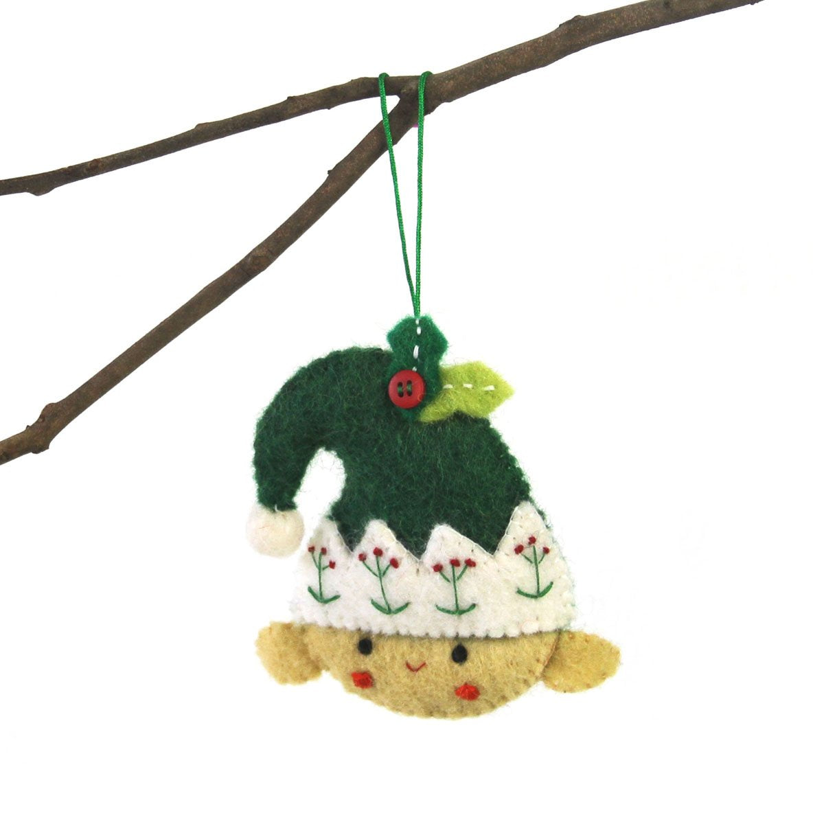 Hand Felted Christmas Ornament: Elf - Global Groove (H) - Linda Kay Gifford’s - Those Nasty Women TALK! by SWEETSurvivor