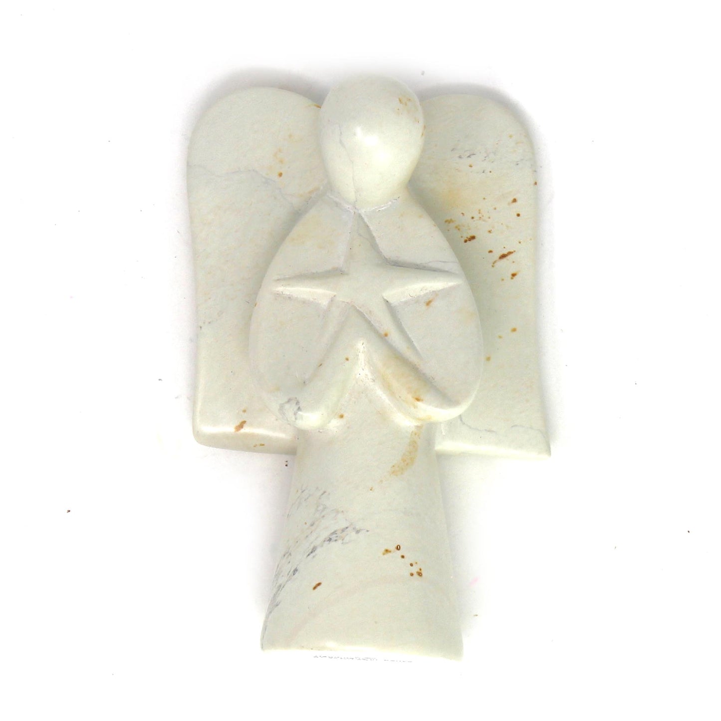 Natural Soapstone Angel Holding Star; 5" - Linda Kay Gifford’s - Those Nasty Women TALK! by SWEETSurvivor