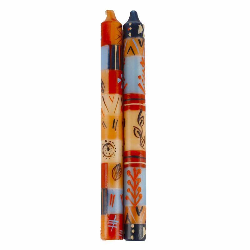 Hand Painted Candles in Uzushi Design (pair of tapers) - Nobunto - Linda Kay Gifford’s - Those Nasty Women TALK! by SWEETSurvivor