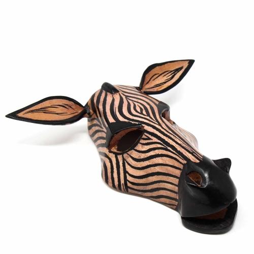 Hand-carved African Zebra Mask - Jedando Handicrafts (H) - Linda Kay Gifford’s - Those Nasty Women TALK! by SWEETSurvivor