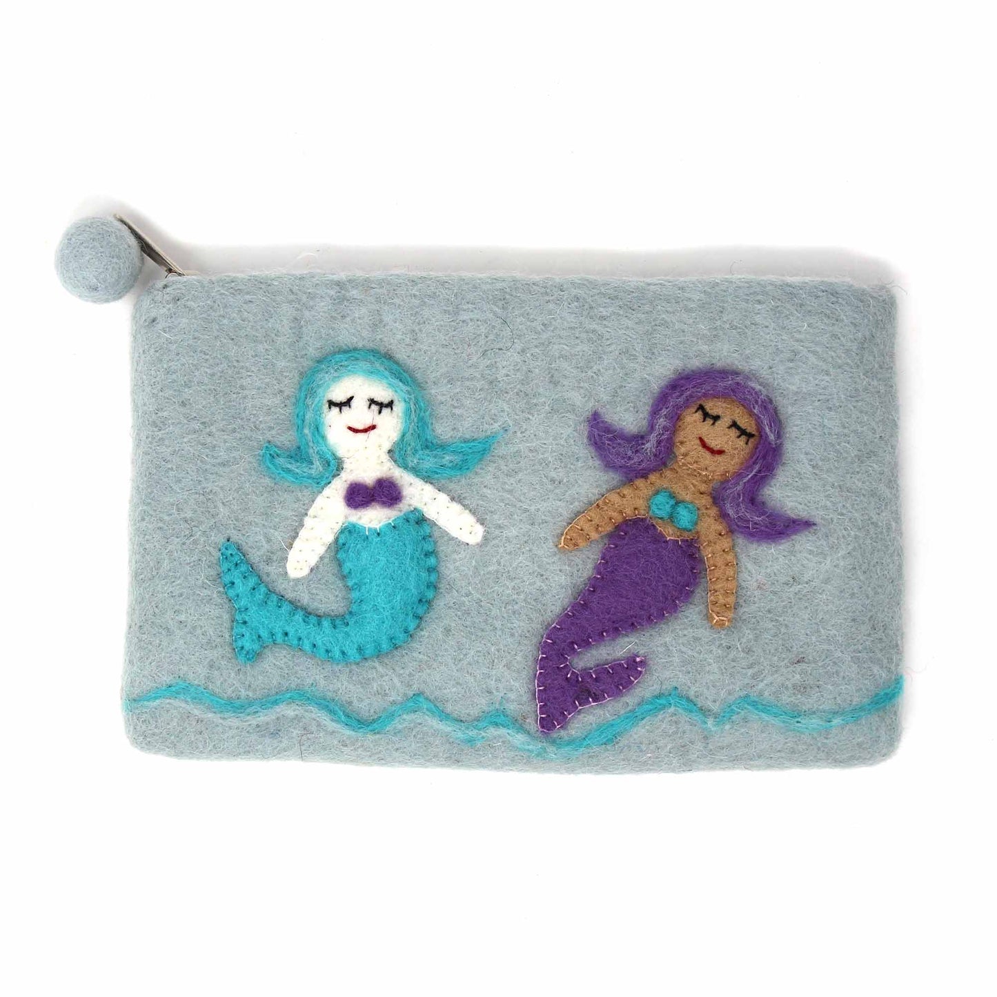 Hand Crafted Felt: Mermaid Pouch