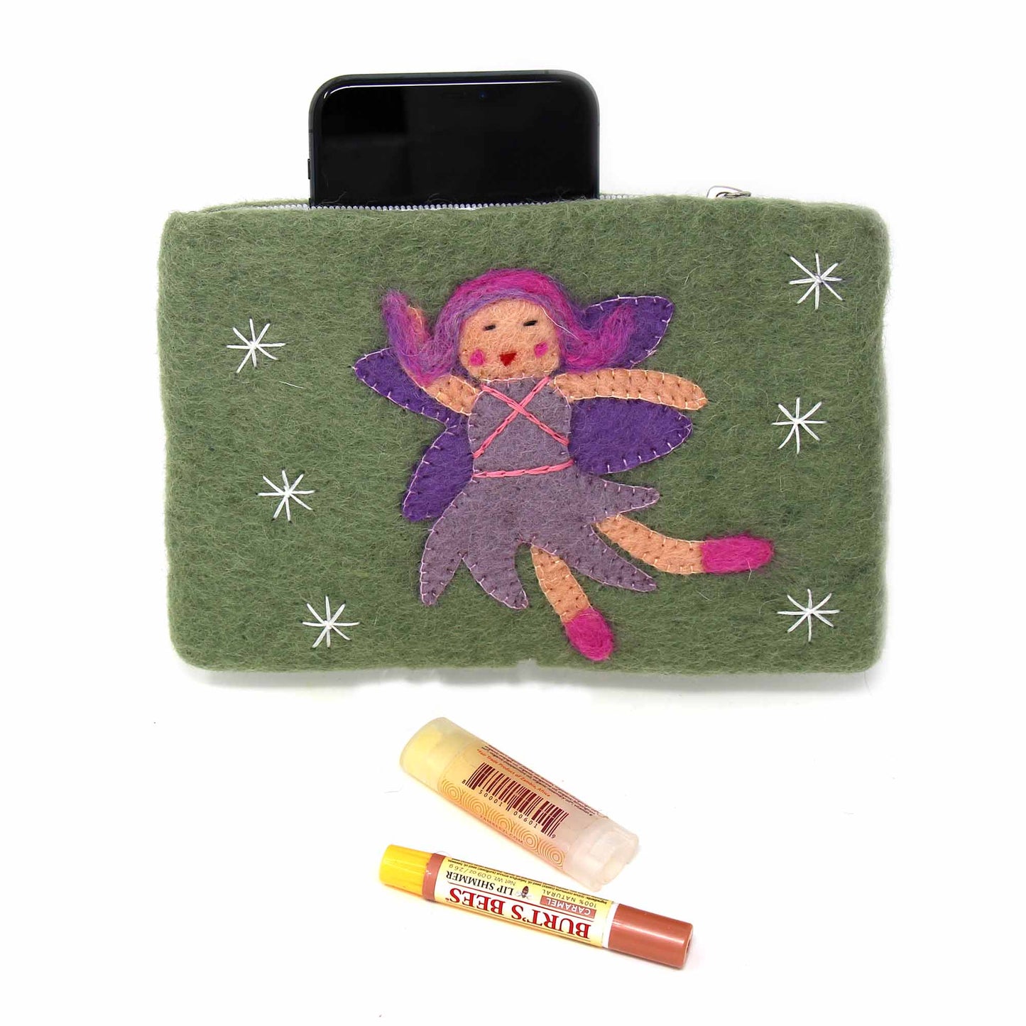 Hand Crafted Felt Starry Fairy Pouch - Linda Kay Gifford’s - Those Nasty Women TALK! by SWEETSurvivor