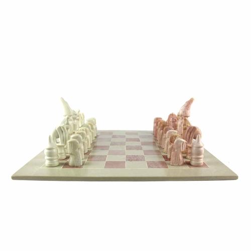 Natural Soapstone Maasai Chess Set; 14" Board - Linda Kay Gifford’s - Those Nasty Women TALK! by SWEETSurvivor