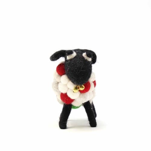 Christmas Sheep, Small 10cm - Global Groove (H)