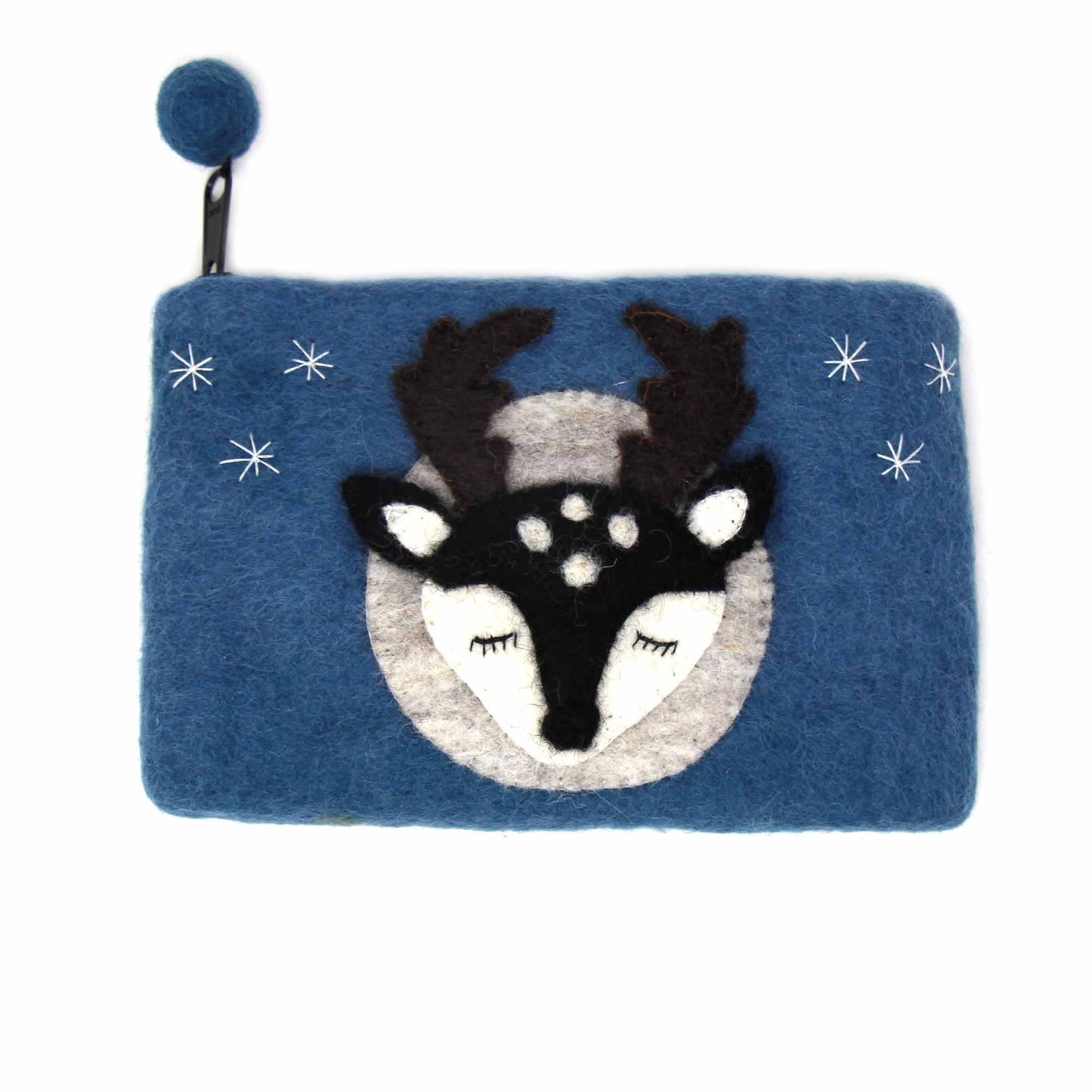 Hand Crafted Felt: Stag Pouch - Linda Kay Gifford’s - Those Nasty Women TALK! by SWEETSurvivor