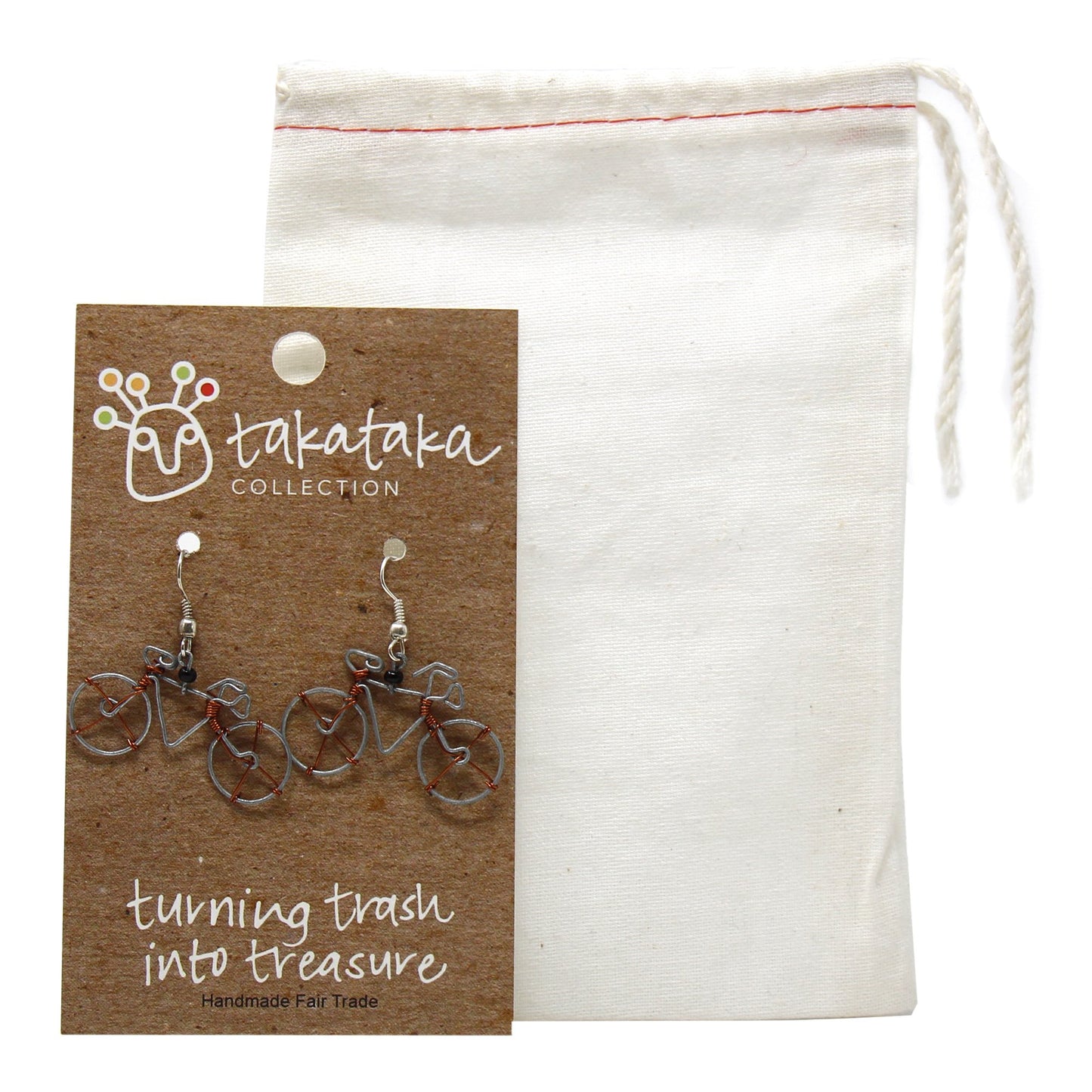 Recycled Wire Bicycle Earrings - Linda Kay Gifford’s - Those Nasty Women TALK! by SWEETSurvivor