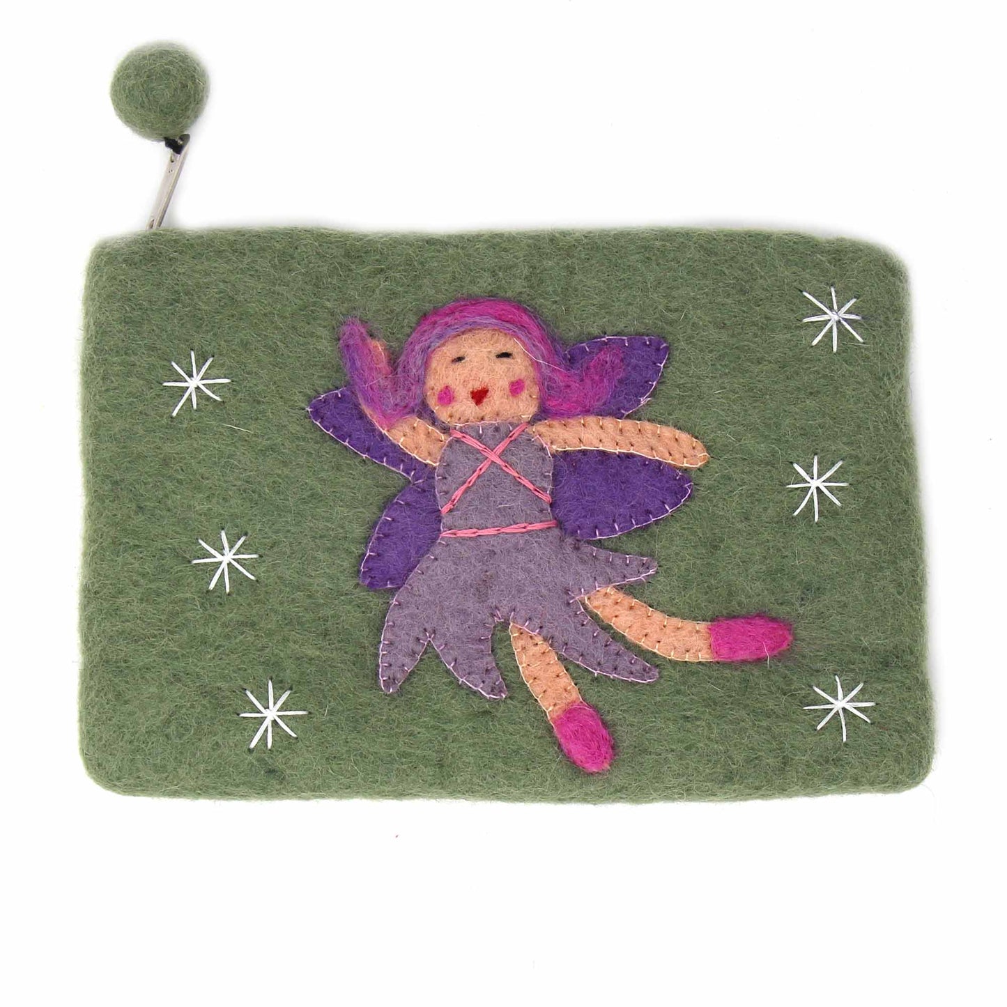 Hand Crafted Felt Starry Fairy Pouch - Linda Kay Gifford’s - Those Nasty Women TALK! by SWEETSurvivor
